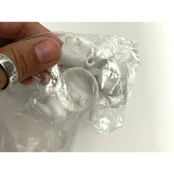 Lot of 8 Miniature Dollhouse Tea Serving Set Tiny Plates Cups Glasses - Picture 11 of 16